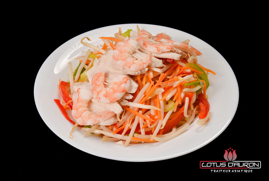 Assiette de crevettes Assiette de crevettes